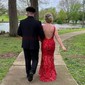 Mermaid V-neck Backless Sparkly Sequin Prom Dresses