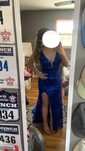 Mermaid V-neck Backless Sparkly Sequin Prom Dresses