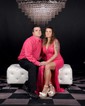 Mermaid V-neck Backless Sparkly Sequin Prom Dresses