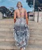 Mermaid V-neck Sparkly Sequin Prom Dresses