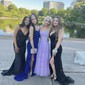 A-line Sweetheart Tulle Corset Prom Dresses With Appliques