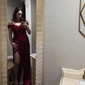 Sheath/Column Off-the-shoulder Satin Prom Dresses With Beading