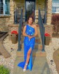 Sheath/Column One Shoulder Sparkly Velvet Sequin Prom Dresses