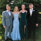 Mermaid Scoop Neck Backless Tulle Prom Dresses With Appliques