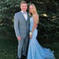Mermaid Scoop Neck Backless Tulle Prom Dresses With Appliques