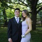 Sheath/Column Scoop Neck Backless Tulle Prom Dresses With Appliques