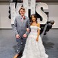Princess Off-the-shoulder Tulle Ruffle Tiered Prom Dresses