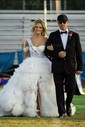 Princess Off-the-shoulder Tulle Ruffle Tiered Prom Dresses