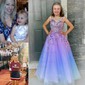 Ball Gown Sweetheart Tulle Prom Dresses With Appliques