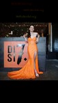Mermaid Strapless Ruched Jersey Prom Dresses With Beading