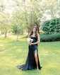 Sheath/Column Strapless Metallic Prom Dresses With Ruched