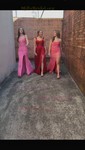 A-line Off-the-shoulder Glitter Pleated Prom Dresses