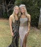 Sheath/Column Strapless Sparkly Sequin Prom Dresses With Beading