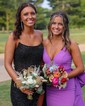 Sheath/Column Strapless Sparkly Sequin Prom Dresses With Beading