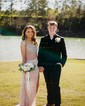 Sheath/Column Strapless Sparkly Sequin Prom Dresses With Beading