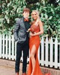 Sheath/Column Strapless Sparkly Sequin Prom Dresses With Beading