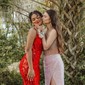 Sheath/Column Strapless Sparkly Sequin Prom Dresses With Beading