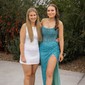 Sheath/Column Strapless Sparkly Sequin Prom Dresses With Beading