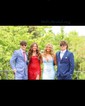 Trumpet/Mermaid V-neck Jersey Sweep Train Prom Dresses With Ruched