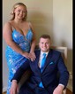 Sheath/Column V-neck Sparkly Sequin Prom Dresses