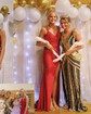 Mermaid V-neck Jersey Beaded Prom Dresses With Ruched