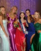 Mermaid Off-the-shoulder Satin Cut Out Prom Dresses