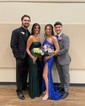 Sheath/Column One Shoulder Sparkly Sequin Prom Dresses With Floral