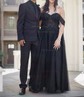 Ball Gown Off-the-shoulder Tulle Prom Dresses With Appliques