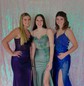 Mermaid V-neck Satin Corset Prom Dresses With Appliques