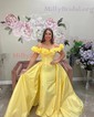 Ball Gown Off-the-shoulder Satin Corset Prom Dresses With Ruched