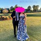 Ball Gown Strapless Satin Floral Prom Dresses With Ruched