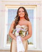 Sheath/Column Strapless Satin Prom Dresses With Ruched