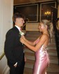 Mermaid Scoop Neck Satin Prom Dresses With Ruched