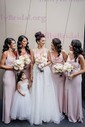 Sheath/Column Cowl Neck Satin Prom Dresses