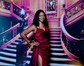 Sheath/Column V-neck Satin Prom Dresses With Ruched