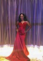Sheath/Column V-neck Satin Prom Dresses With Ruched