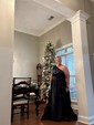 Ball Gown One Shoulder Satin Prom Dresses With Ruched