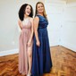 Ball Gown One Shoulder Satin Prom Dresses With Ruched