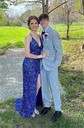 Sheath/Column V-neck Sparkly Sequin Prom Dresses