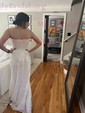 Sheath/Column Cowl Neck Sparkly Sequin Prom Dresses With Ruched