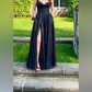 A-line Cowl Neck Tulle Prom Dresses With Ruched