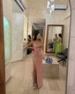 Sheath/Column Strapless Satin Corset Prom Dresses With Ruched
