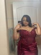 Sheath/Column Off-the-shoulder Satin Prom Dresses With Appliques