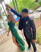Sheath/Column Off-the-shoulder Satin Prom Dresses With Appliques