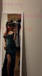 Sheath/Column Off-the-shoulder Satin Prom Dresses With Appliques