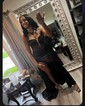Sheath/Column V-neck Satin Floor-length Corset Prom Dresses With Ruched