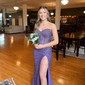 Sheath/Column Strapless Sparkly Sequin Prom Dresses With Beading