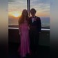 Mermaid Scoop Neck Backless Tulle Prom Dresses With Appliques