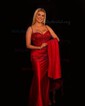 Sheath/Column Sweetheart Satin Corset Prom Dresses With Appliques