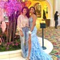 Mermaid V-neck Tulle Corset Prom Dresses With Feather